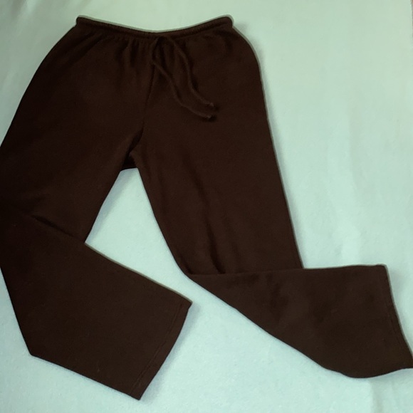 BLAIR pull on sweatpants black elastic waistband drawstring size L - Picture 2 of 9